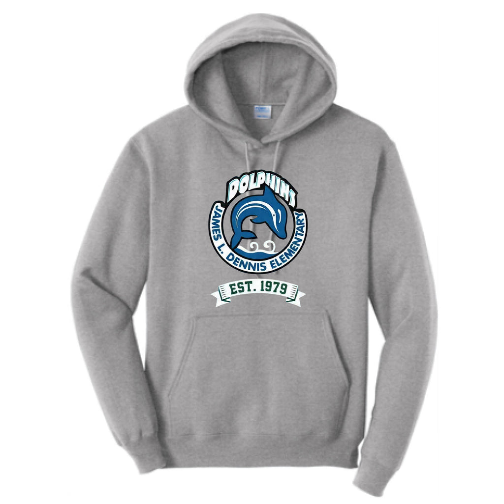 Adult JLD Mascot Hoodie - Heather