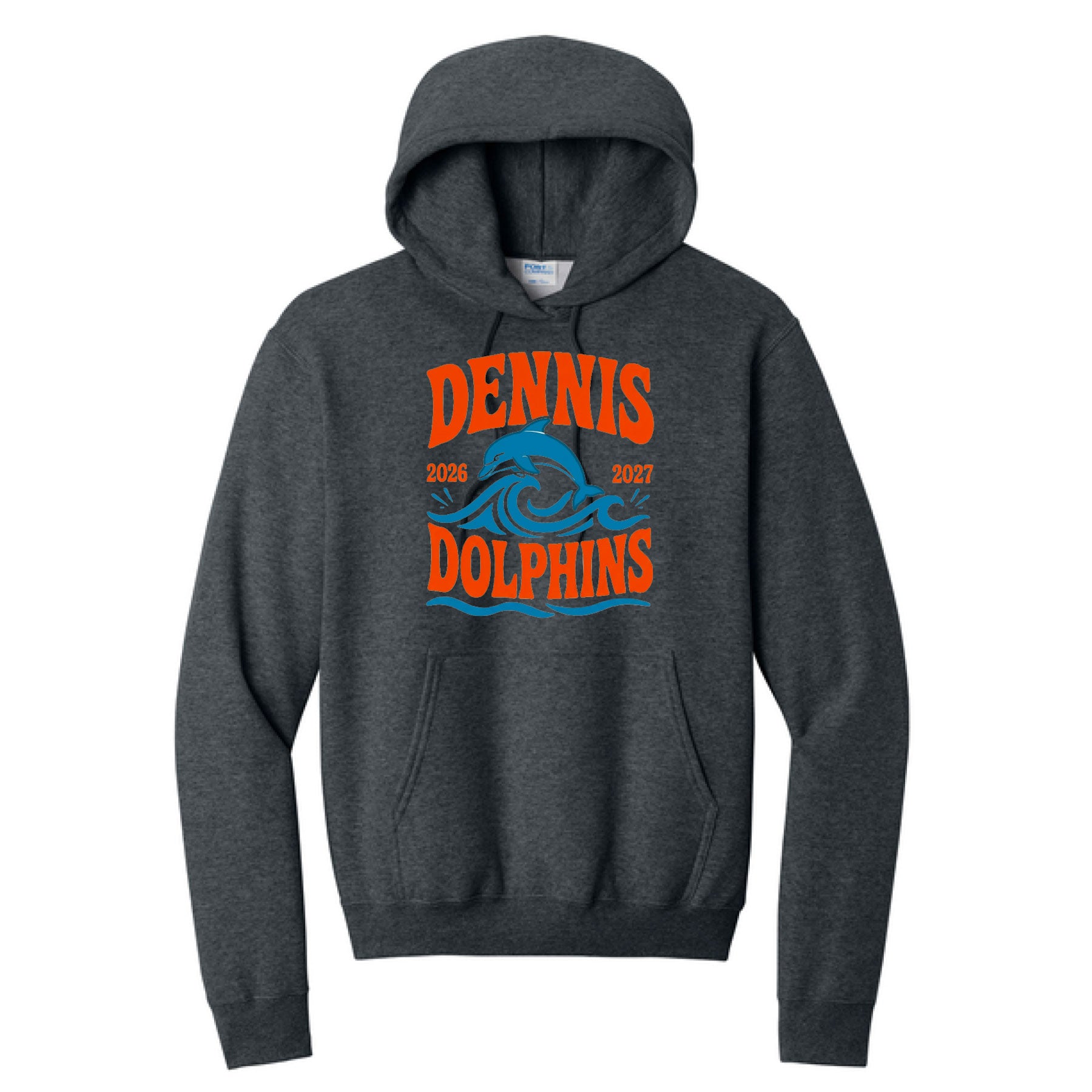 Adult Wave Hoodie - Charcoal Heather