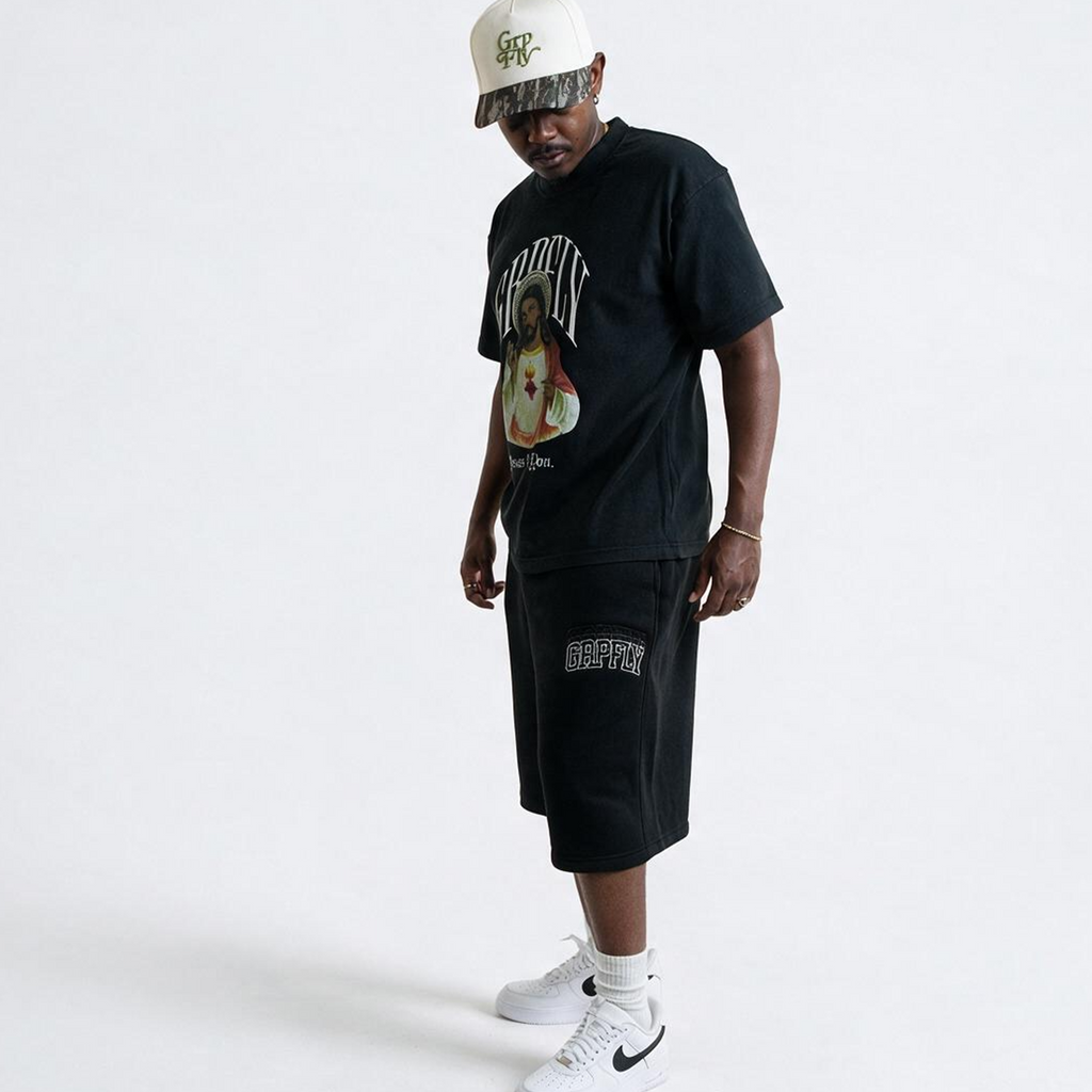 Globe Baggy Short - Black