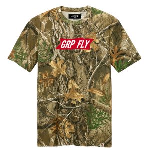 Hunting Tee- Tree Camo