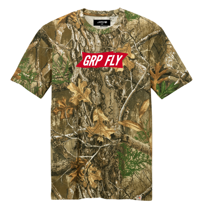 Hunting Tee- Tree Camo