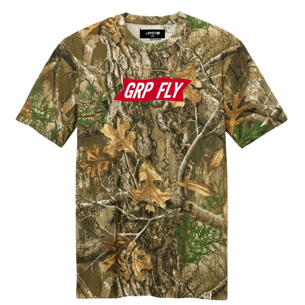 Hunting Tee- Tree Camo