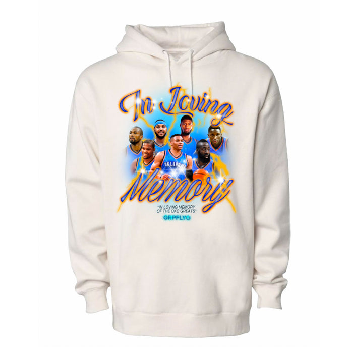 OKC GREATS Hoodie - Bone