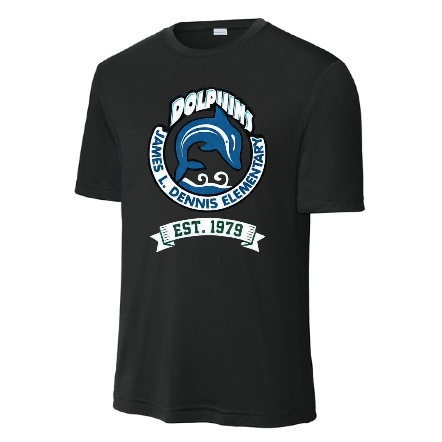 Adult Dri-fit Mascot Tee - Black
