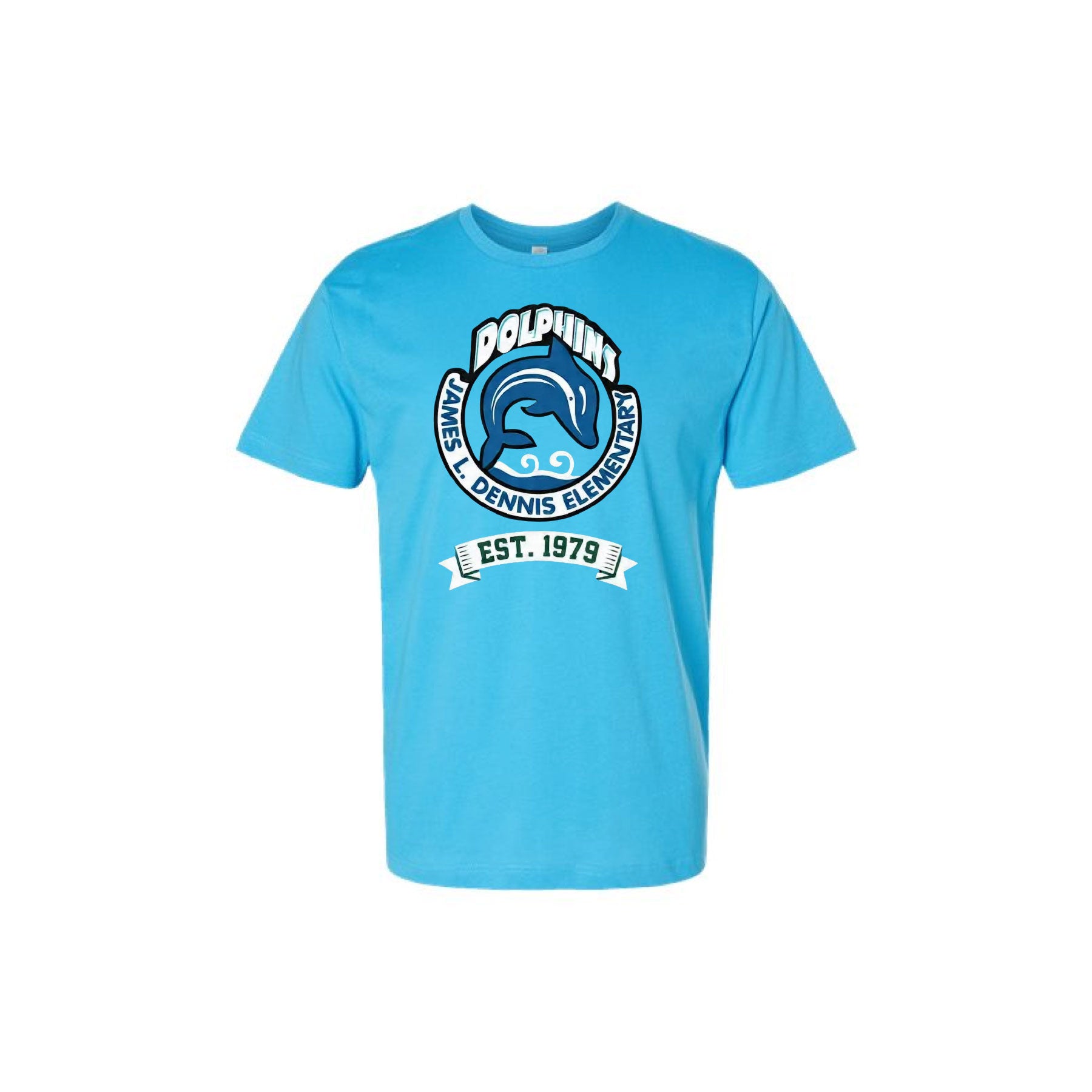Youth JLD Mascot Tee - Aqua