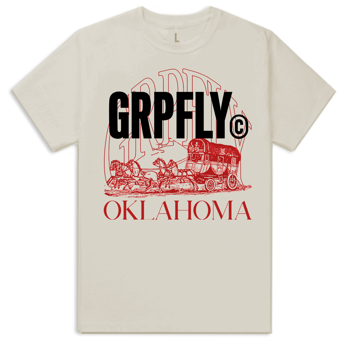 GF Oklahoma T-shirt - Bone