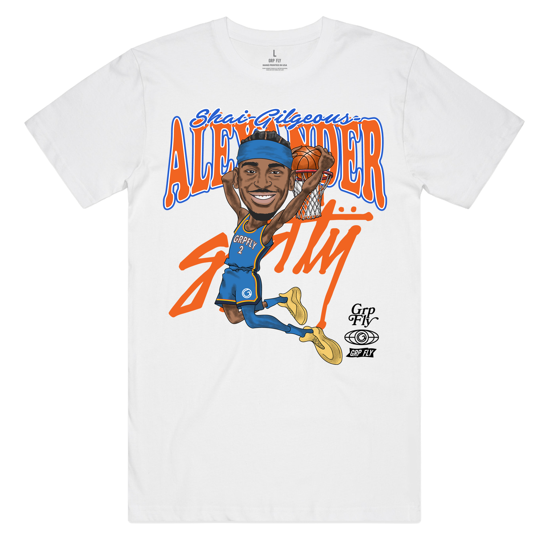 OKC SGA Tee - White (FREE SHIPPING USE CODE: GFSGA)