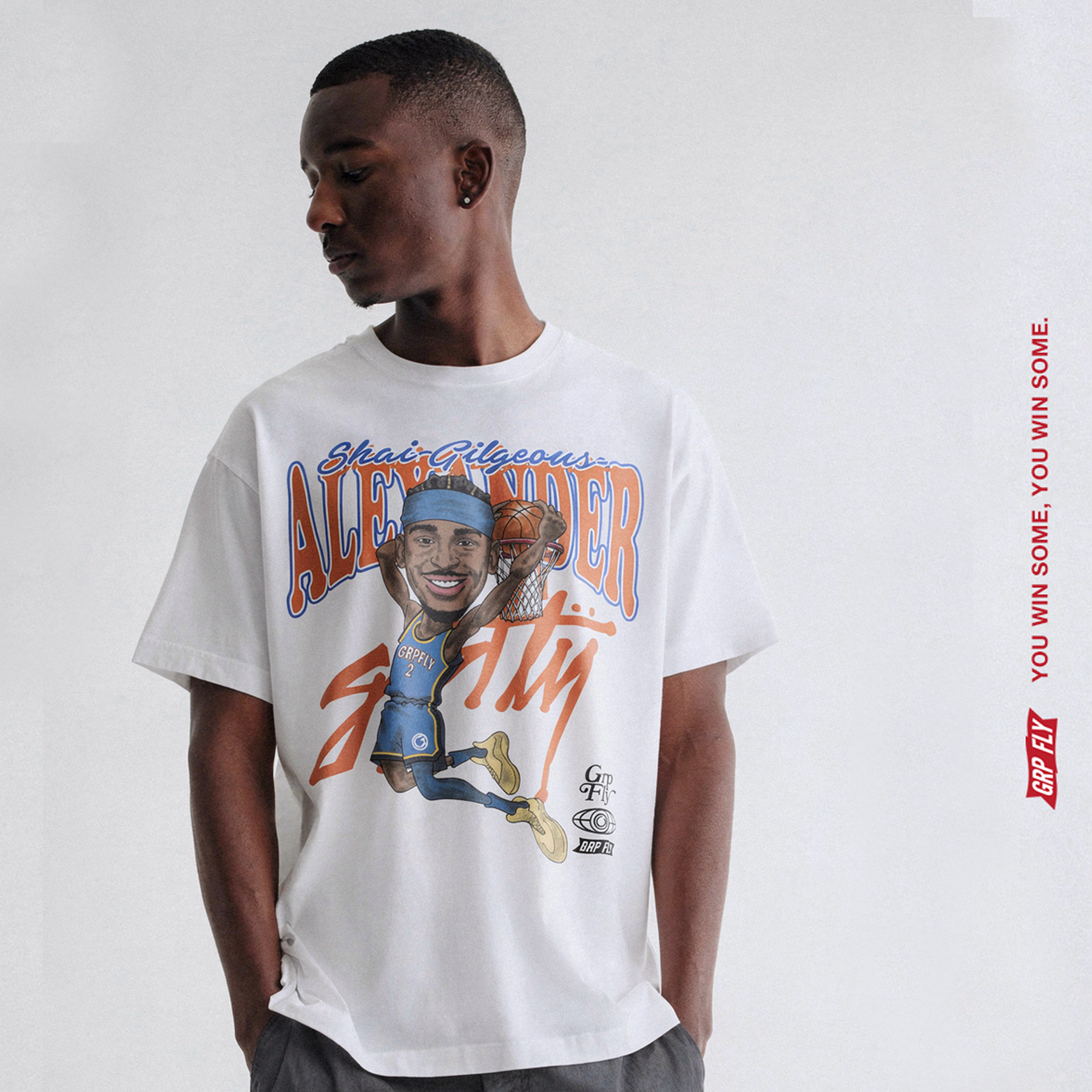 OKC SGA Tee - White (FREE SHIPPING USE CODE: GFSGA)