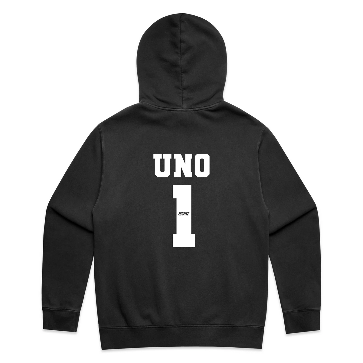 UNO Hoodie - Black PRE-0RDER***
