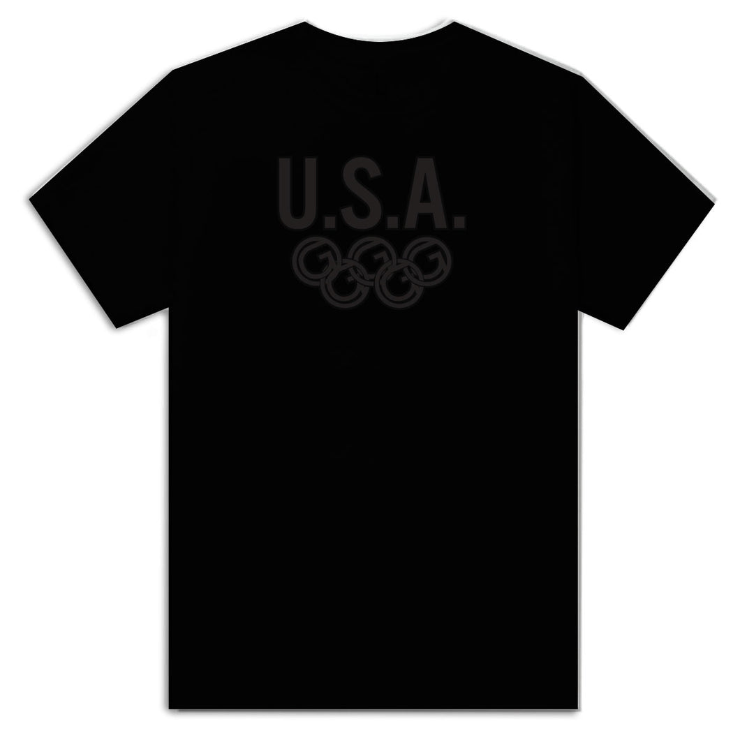 USA Logo - Black