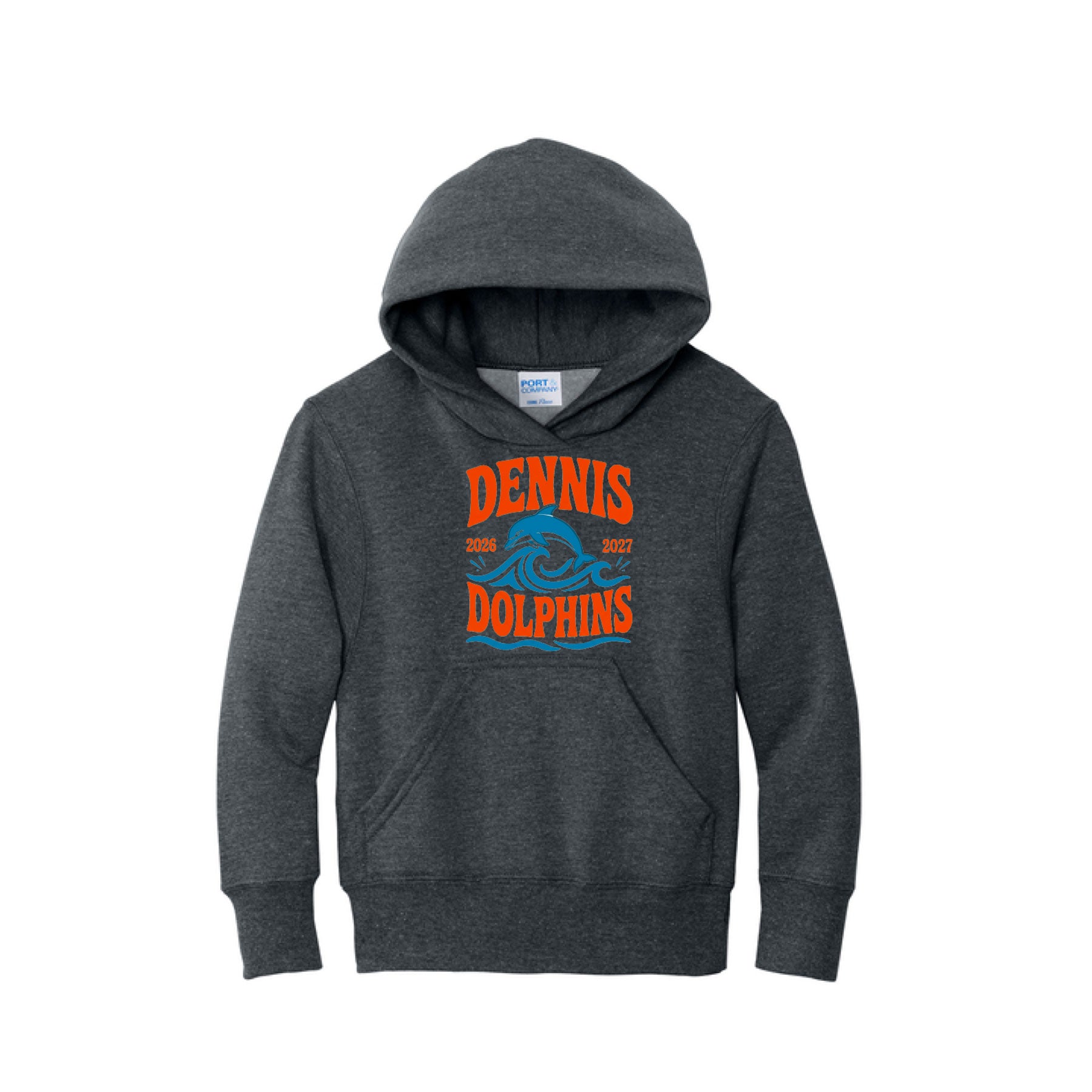 Youth Wave Hoodie - Charcoal Heather