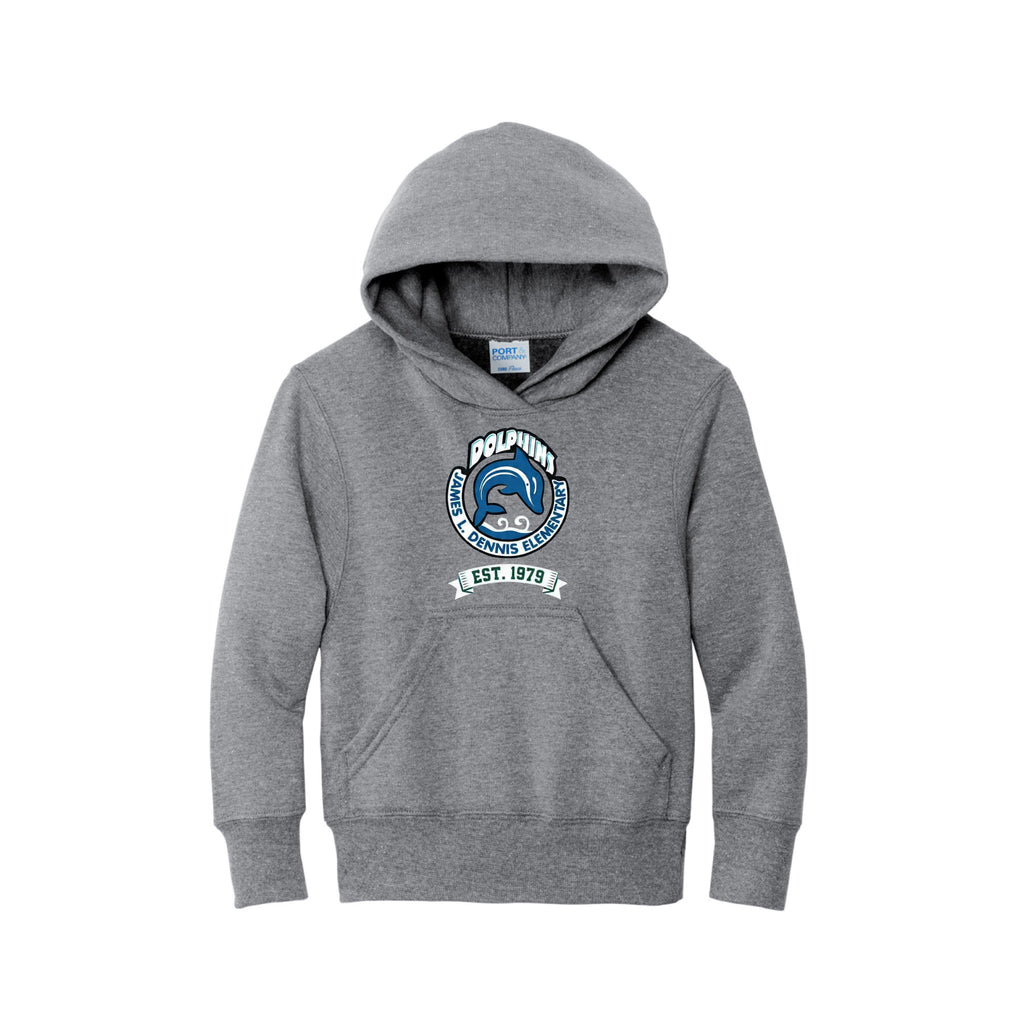 Youth Mascot Hoodie - Heather