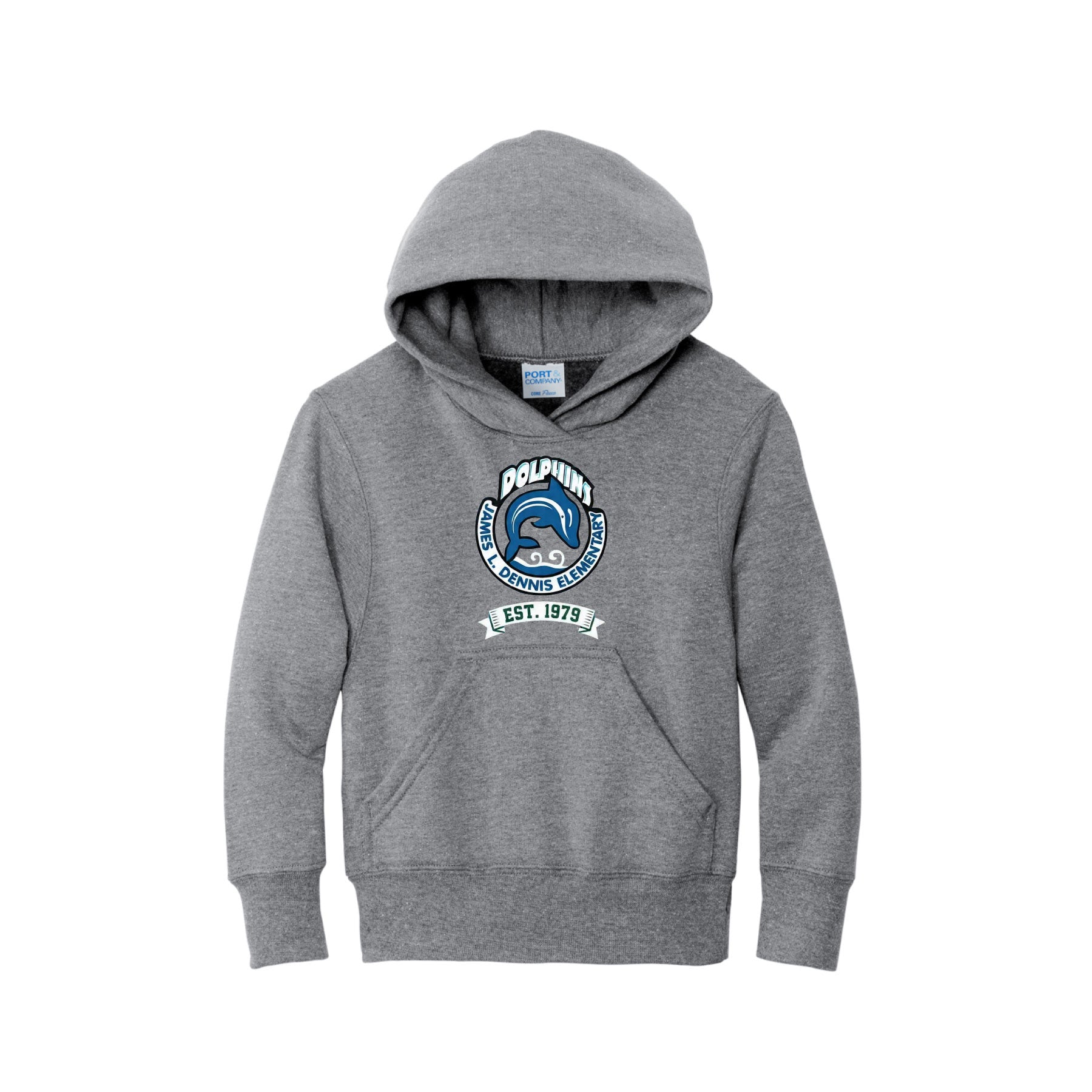 Youth Mascot Hoodie - Heather