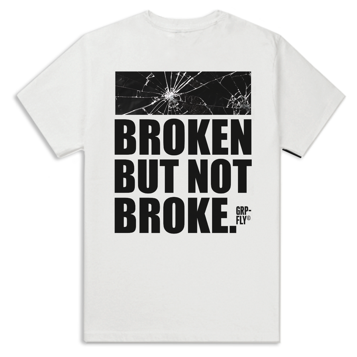 Broken Tee - White