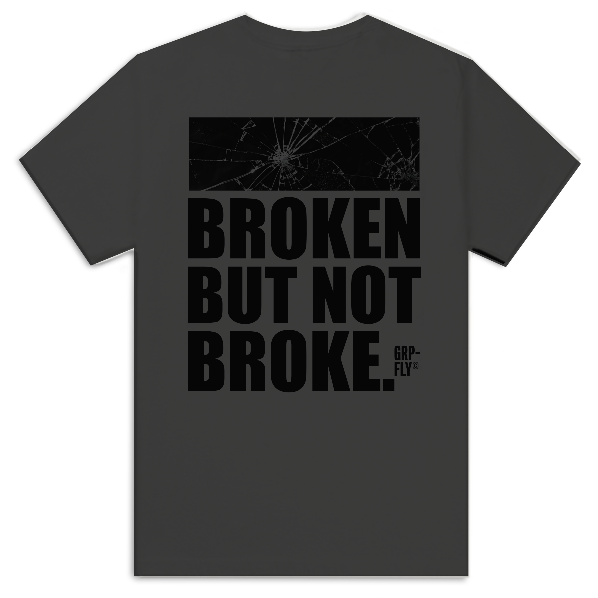 Broken Tee - Pepper
