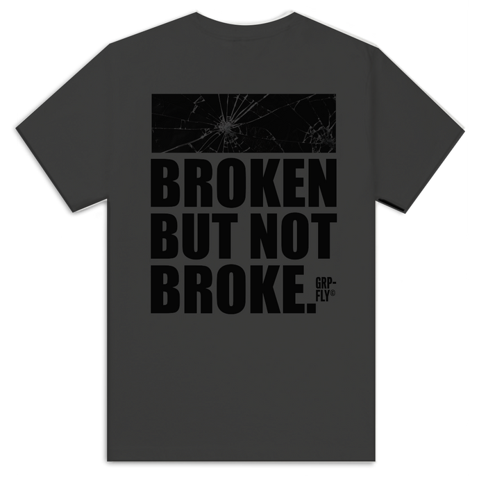 Broken Tee - Pepper