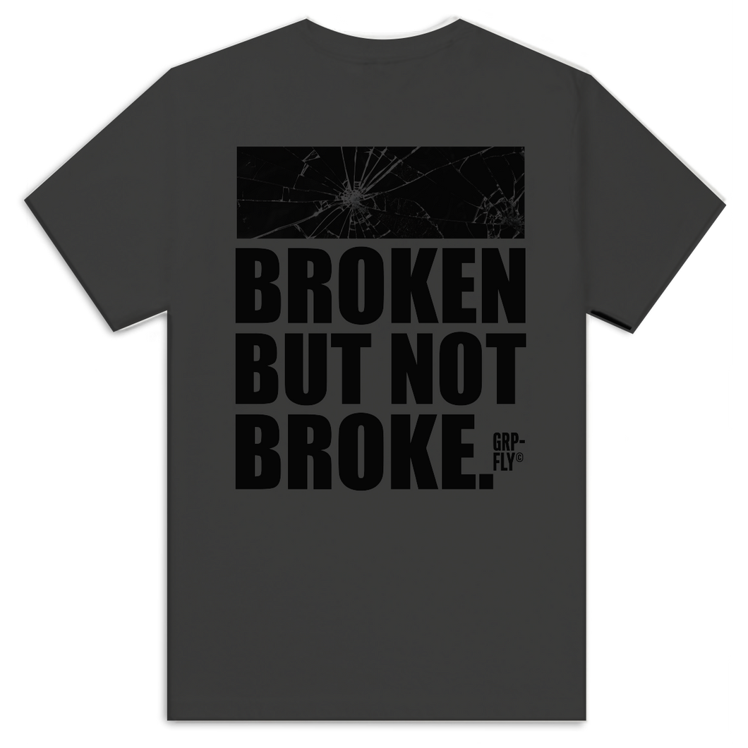 Broken Tee - Pepper