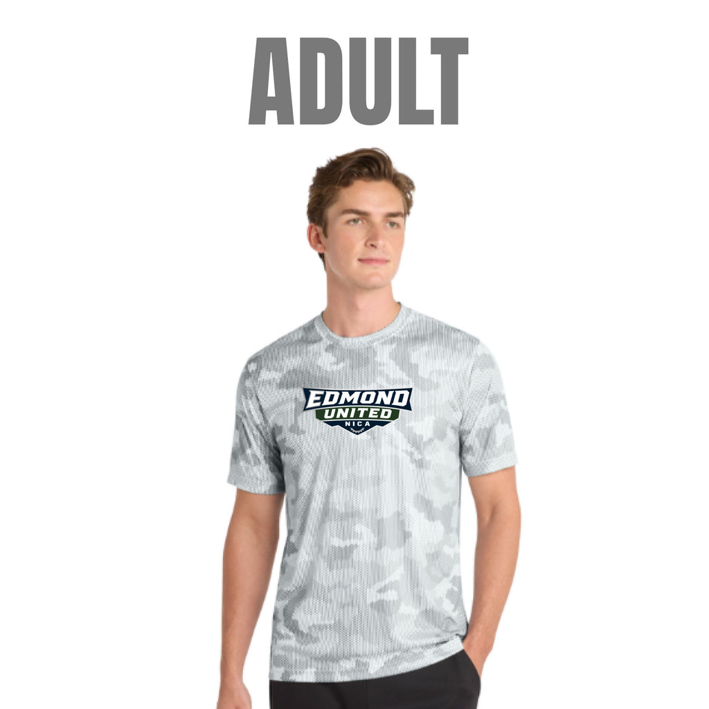 Edmond United Posicharge Compete Tee - Camo Hex