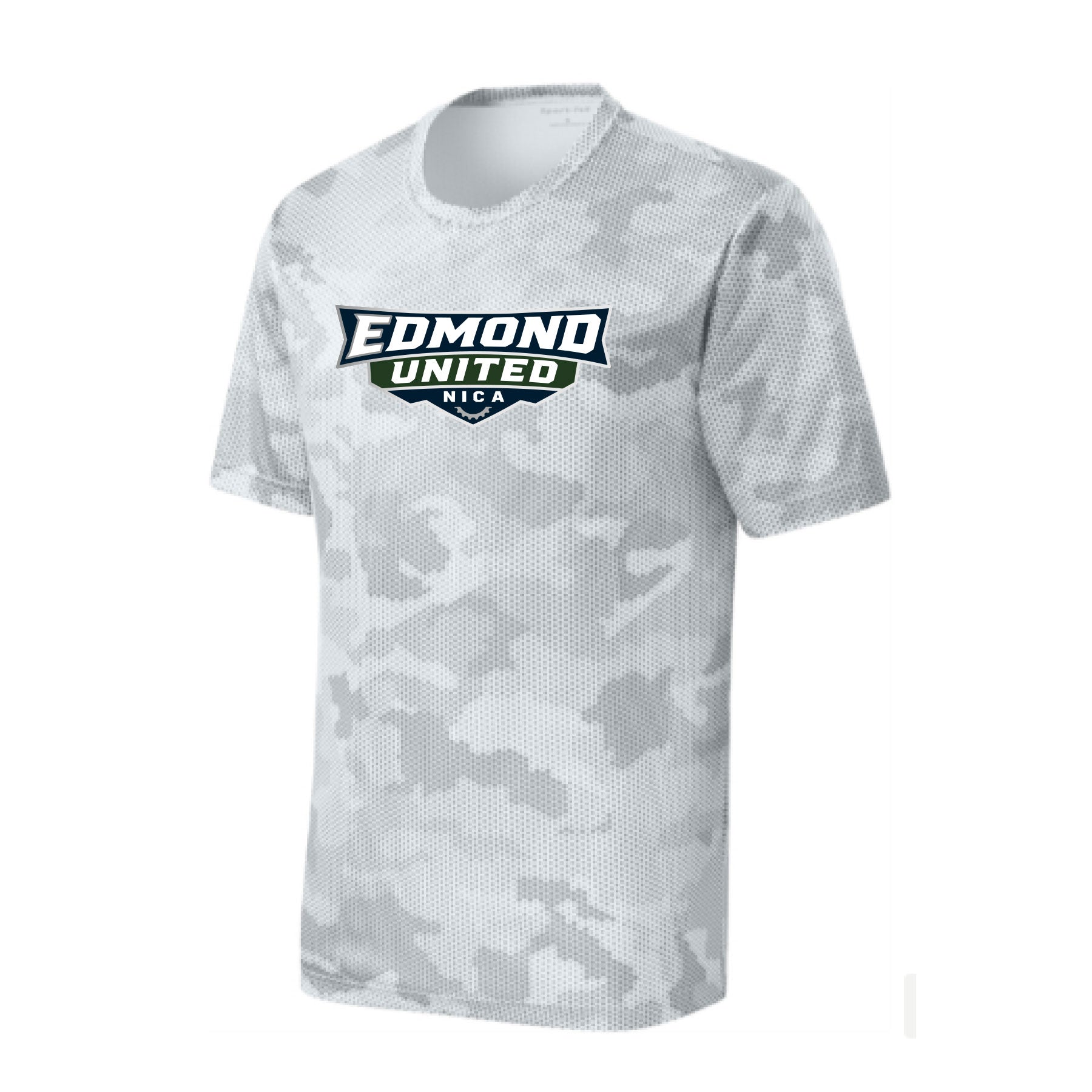 Edmond United Posicharge Compete Tee - Camo Hex