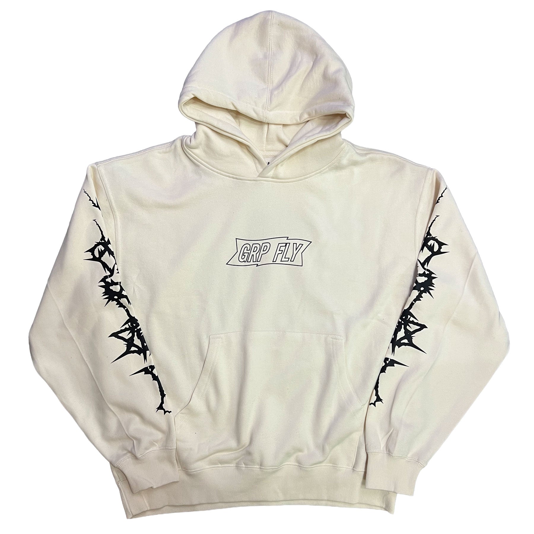 Custom Art Bolt Hood - Bone