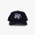 Script Logo Snapback - Black