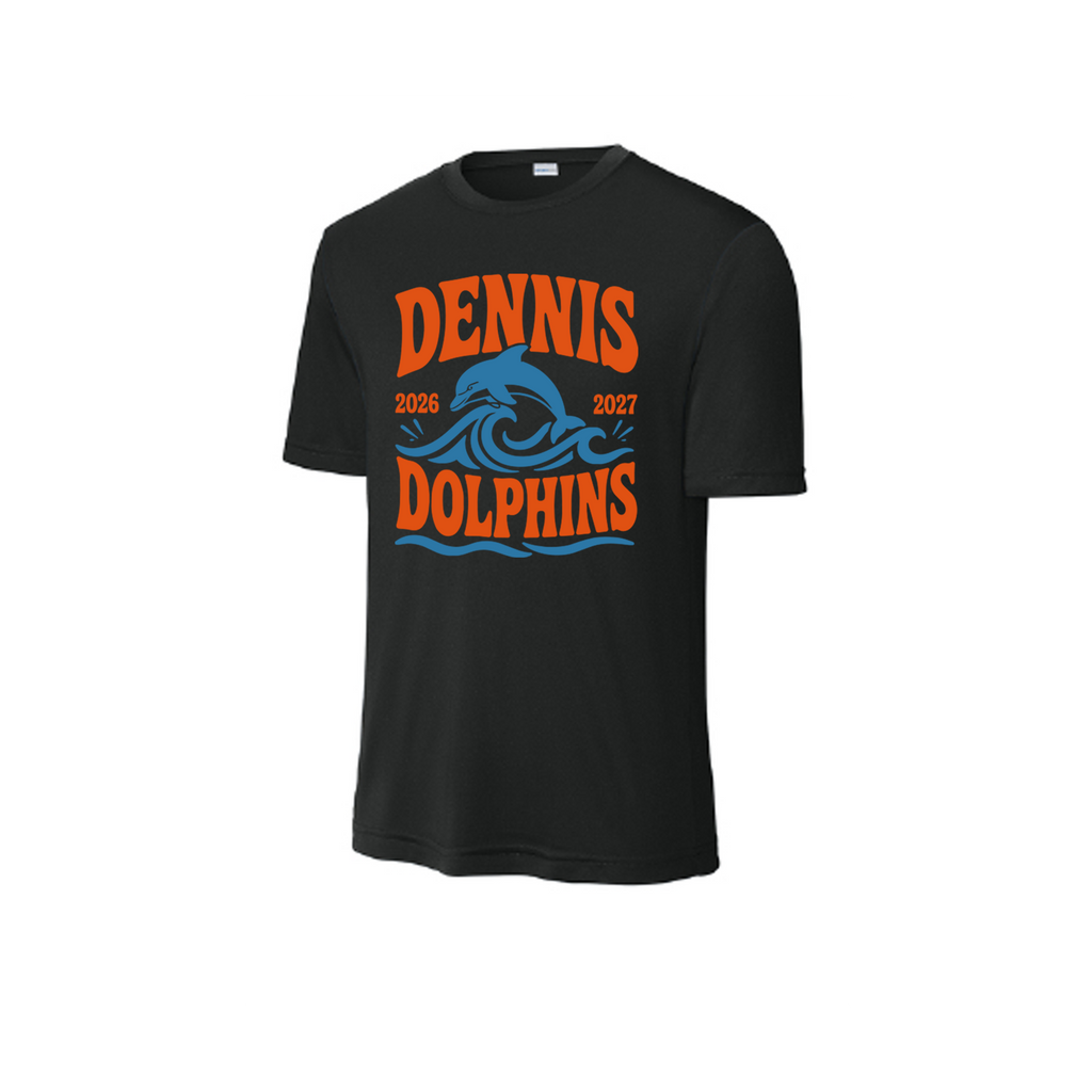 Youth Dri-fit  Wave Tee - Black