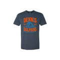 Youth Waves Tee - Navy Heather