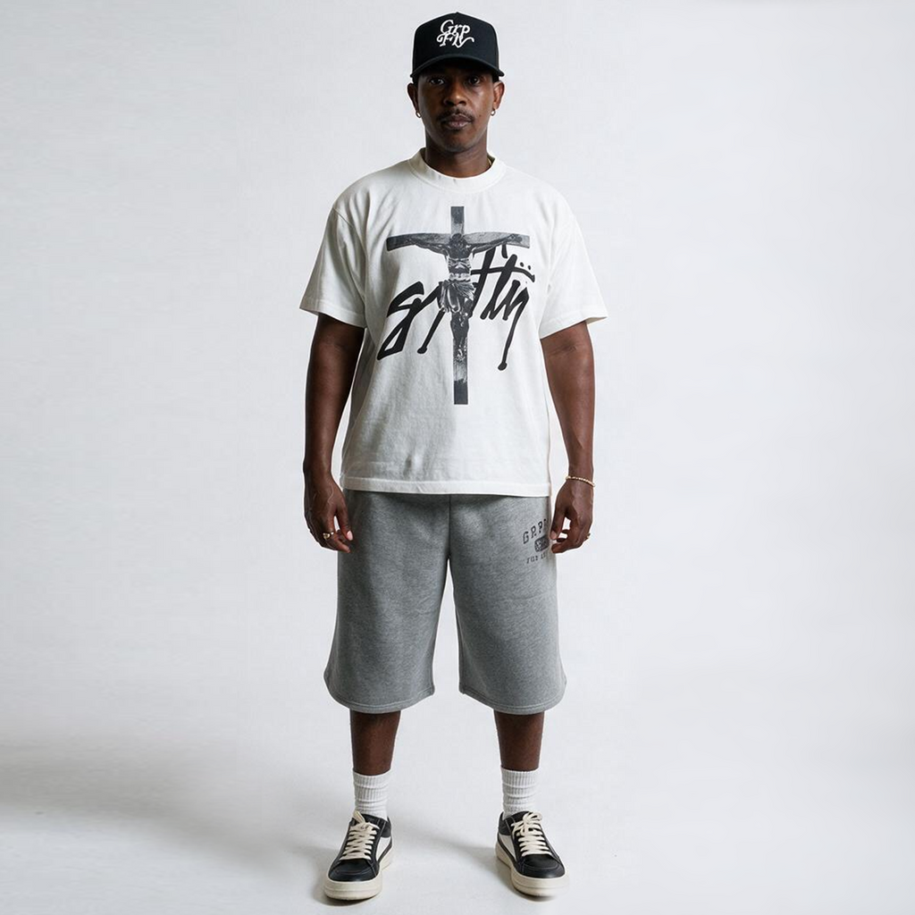 Logo Baggy Short - Sport Gray