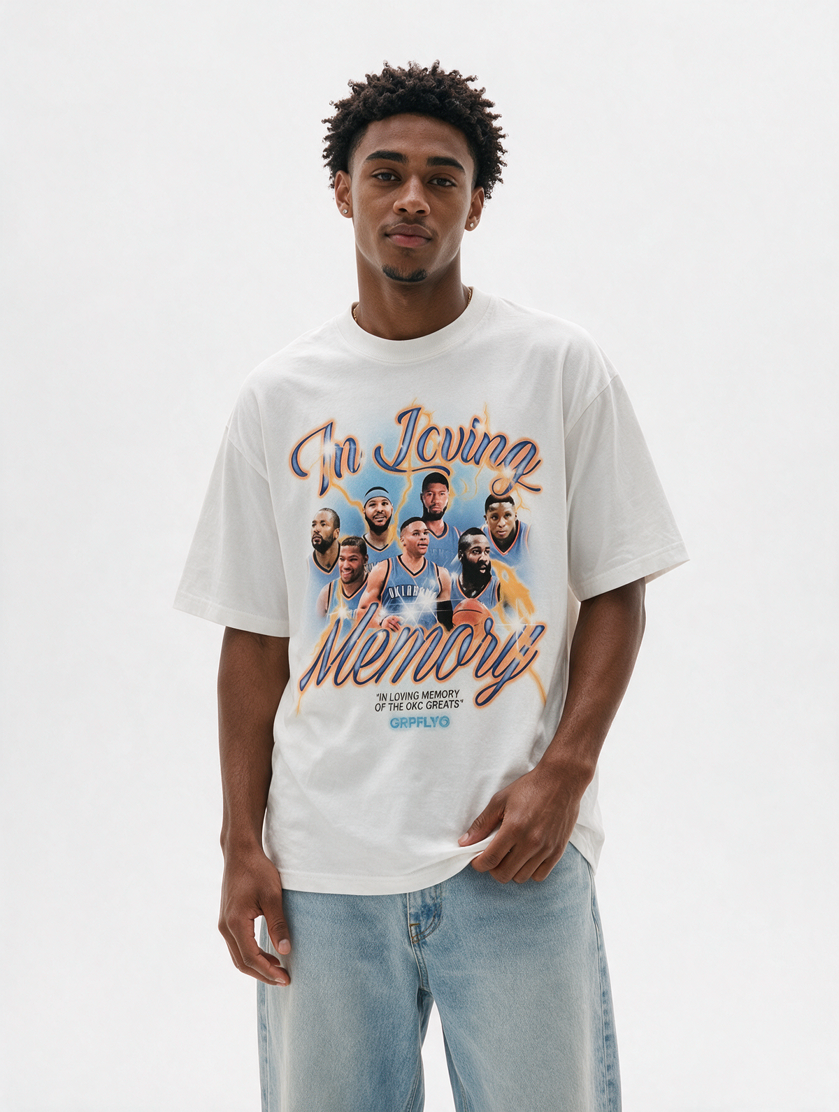 OKC Greats Tee - White