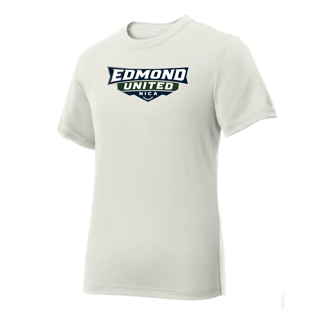 Edmond United Posicharge Compete Tee - Silver