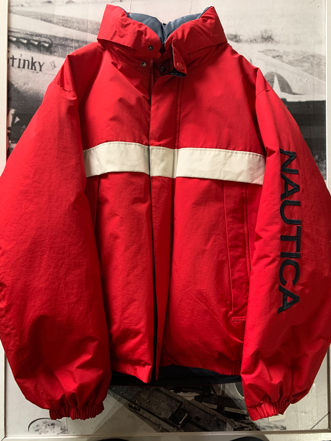 Can't believe I got this 90's Nautica Reversible Jacket for $5 :  r/ThriftStoreHauls