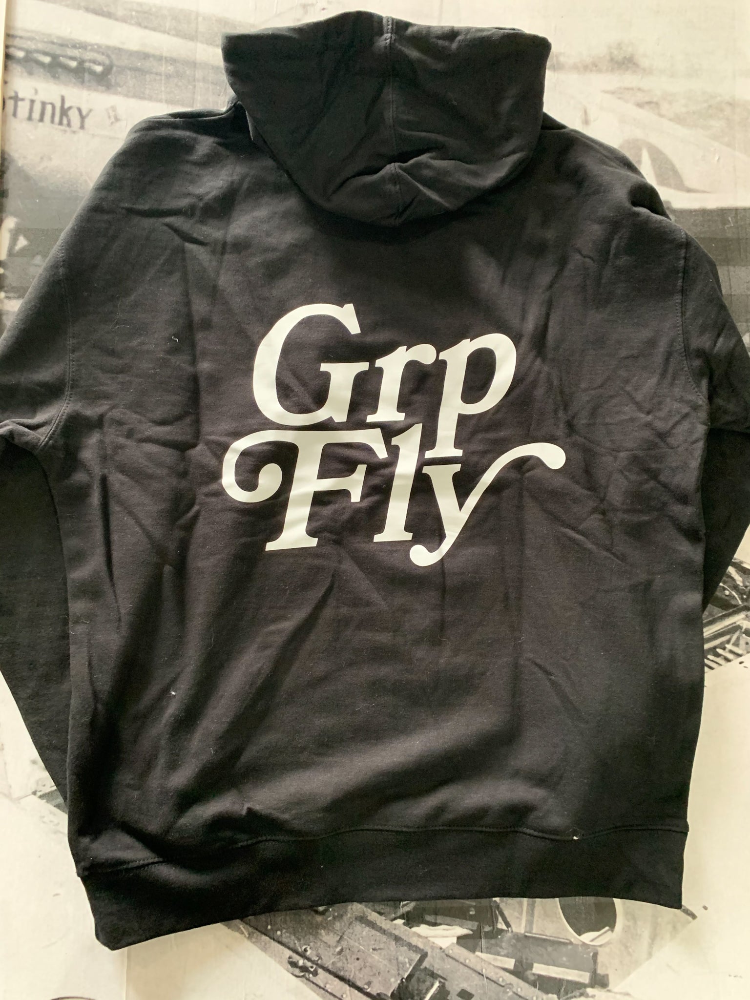 GRPFLY Hoodie Black