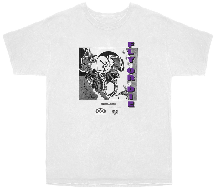 Anime Cadet Tee- White