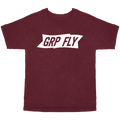 Banner Tee - Marroon