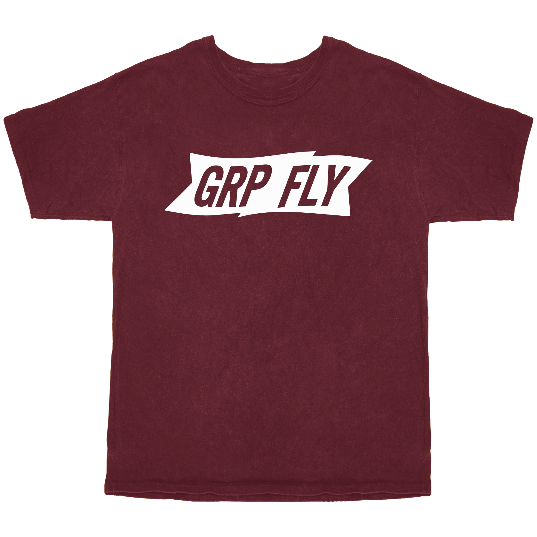 Banner Tee - Marroon