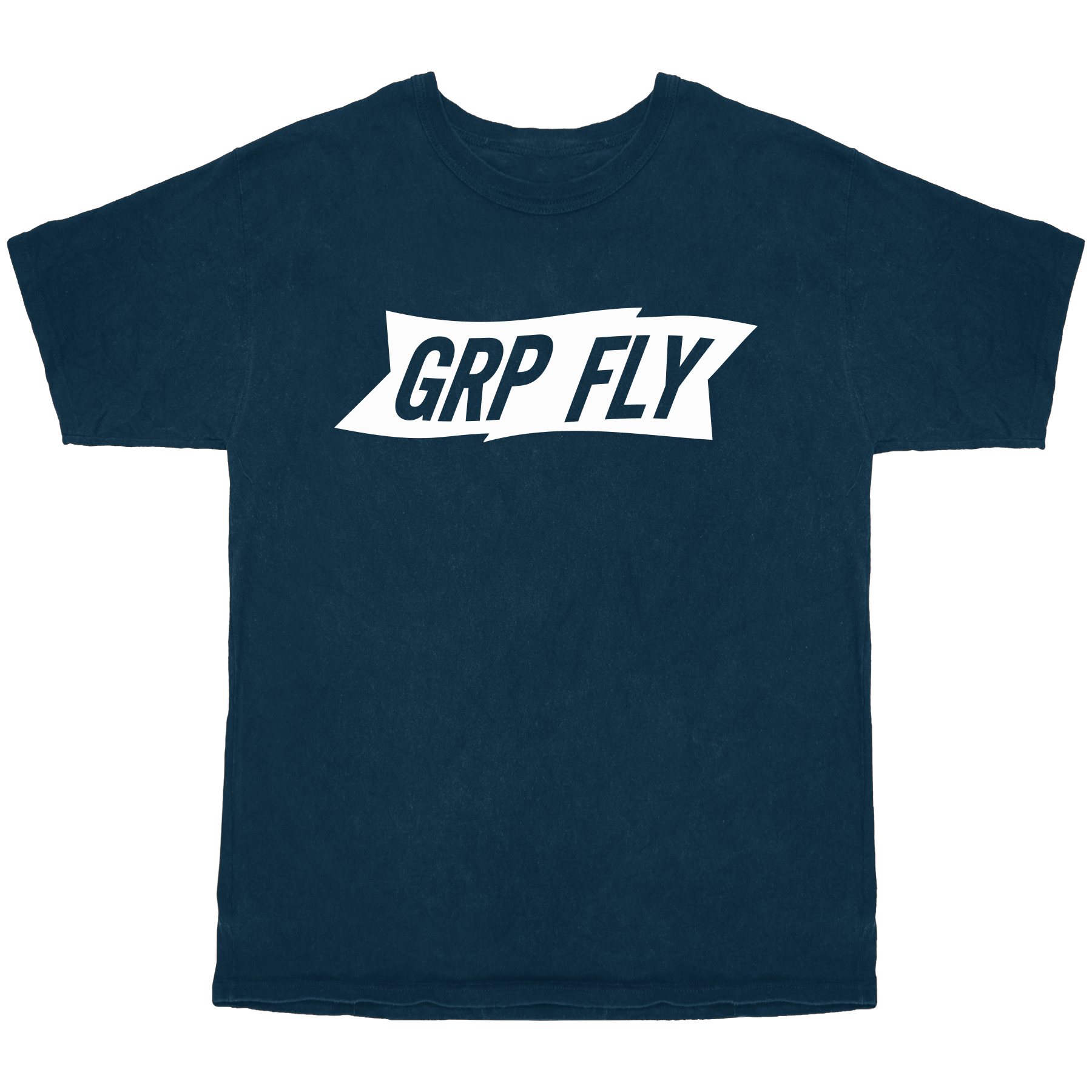Banner Tee - Navy