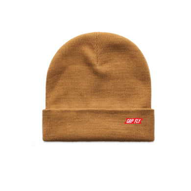 Beanie w/ Grpfly hat pin -Coyote