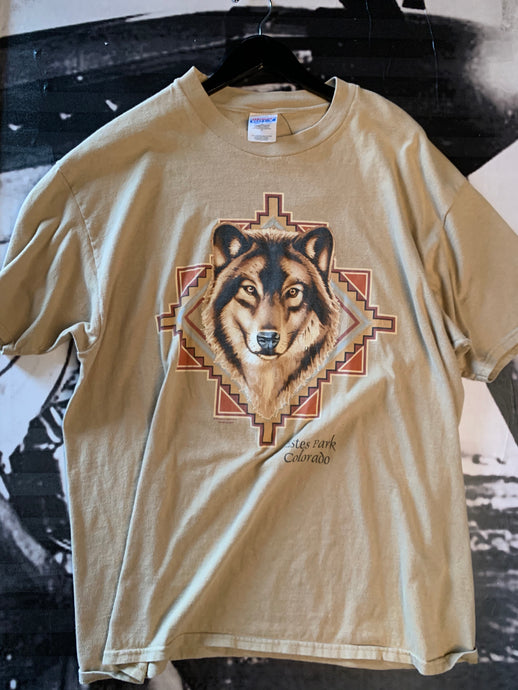 Wolf Estes Park Vintage Tee*** - XLARGE