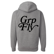 Stamp Logo Hoodie / Dark Heather