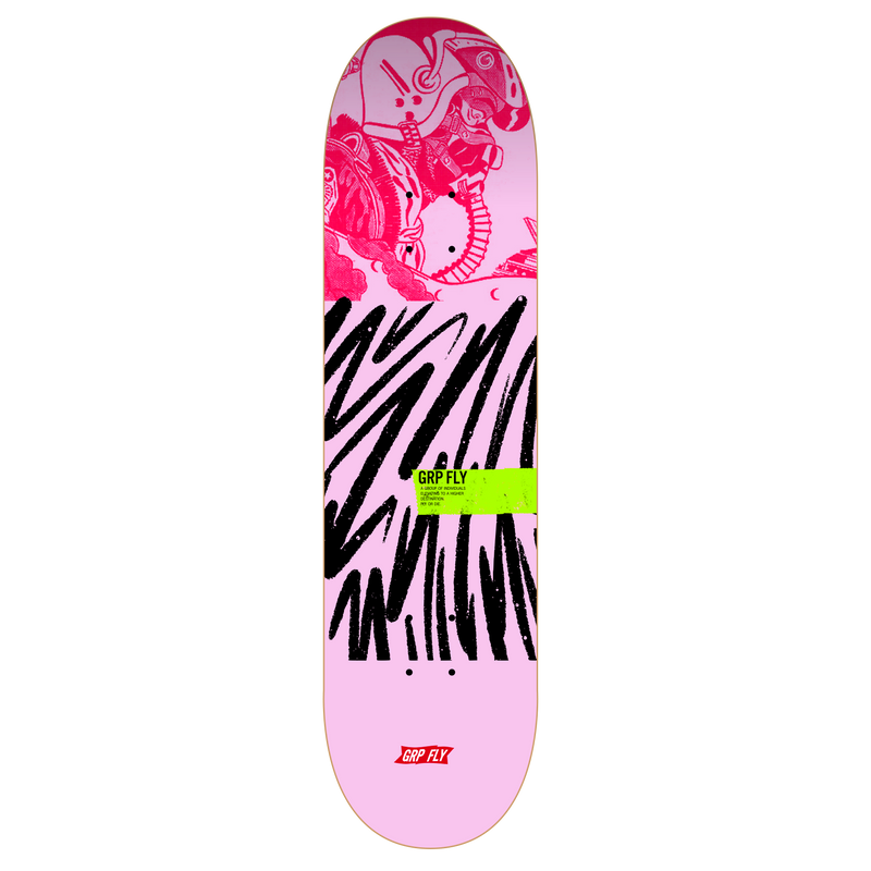 Skate Fast, Eat A$$ Skateboard Deck – Modified Decals INC