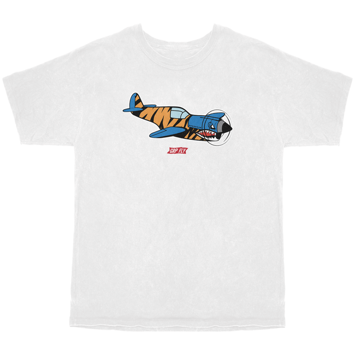 Warplane Tee-White